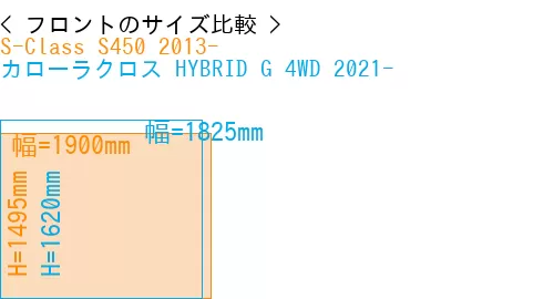 #S-Class S450 2013- + カローラクロス HYBRID G 4WD 2021-